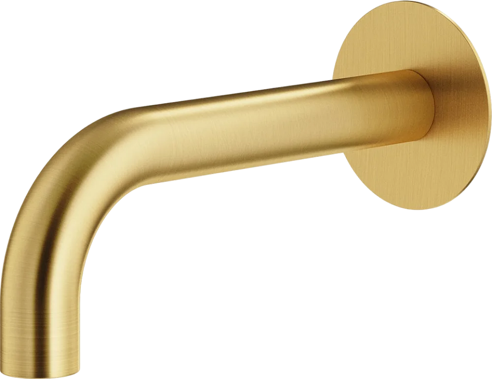 Излив Plumberia Selection Ixo SPT0258OB для ванны, брашированное золото Sancos — официальный сайт