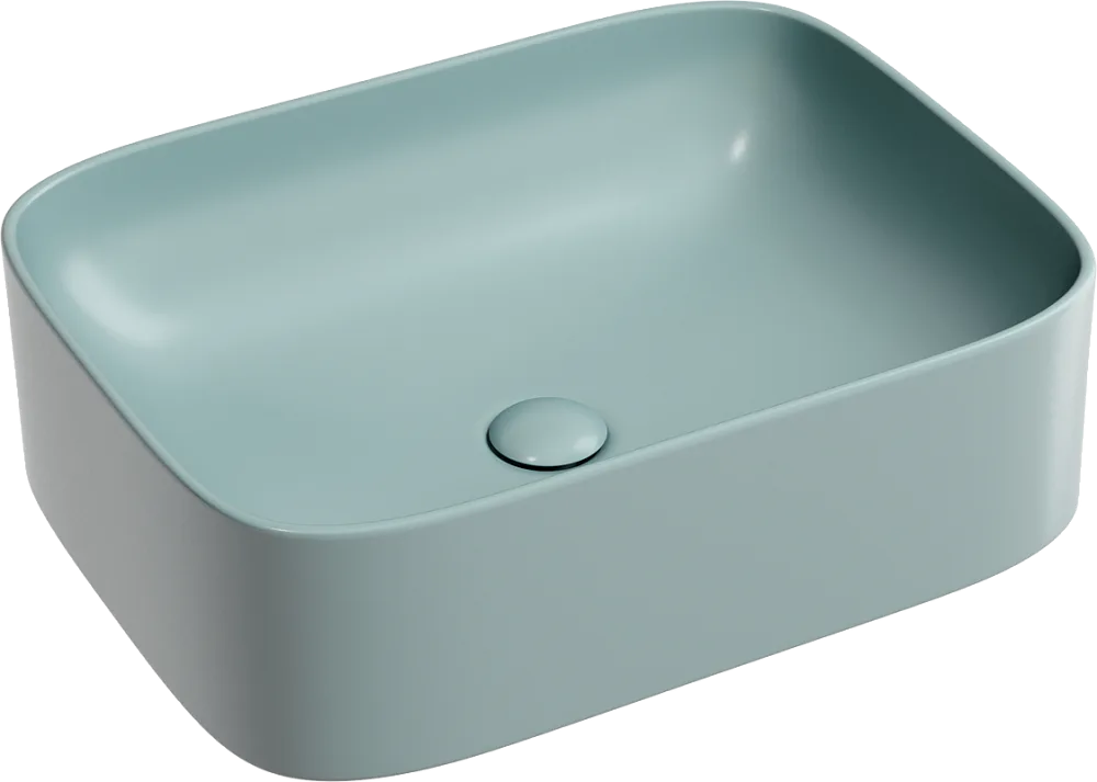 Накладная раковина Ceramicanova Element CN6052MLG зеленая матовая Sancos — официальный сайт
