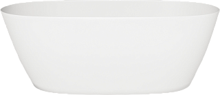 Ванна из искусственного камня Salini Sofia Light S-Sense 165x75 см, отдельностоящая, белая, овальная