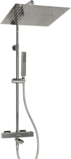 Душевая стойка Wasserkraft Aller A199.119.103.087.CH Thermo, с термостатом, хром
