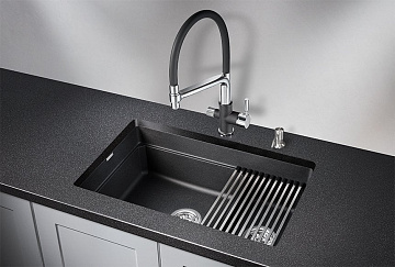 Мойка кухонная Granula Kitchen Space 7304U, черный