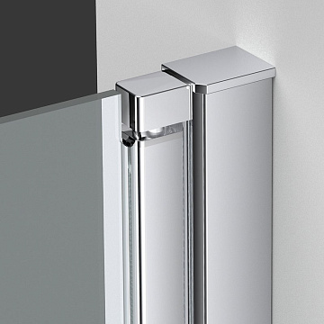 Душевая дверь в нишу Vincea Alpha VDP-3AL900CL 90 см, стекло прозрачное, хром