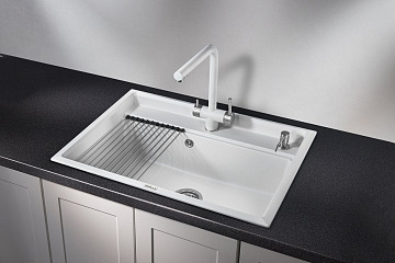 Мойка кухонная Granula Kitchen Space 7301, арктик