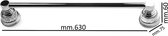 Полотенцедержатель Boheme Aura 10242-CR chrome Sancos — Оригинал