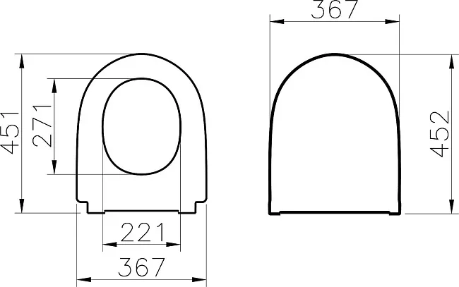 Крышка-сиденье VitrA Nest 220-003R409 с микролифтом Sancos — Оригинал