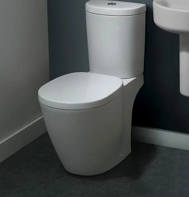 Крышка-сиденье Ideal Standard Connect space Space E129101 петли хром Sancos — Оригинал