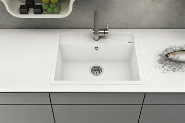 Мойка кухонная Blanco Dalago 45 белая