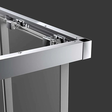 Душевой уголок Vincea Soft VSS-3SO100CL 100x100, профиль хром, стекло прозрачное