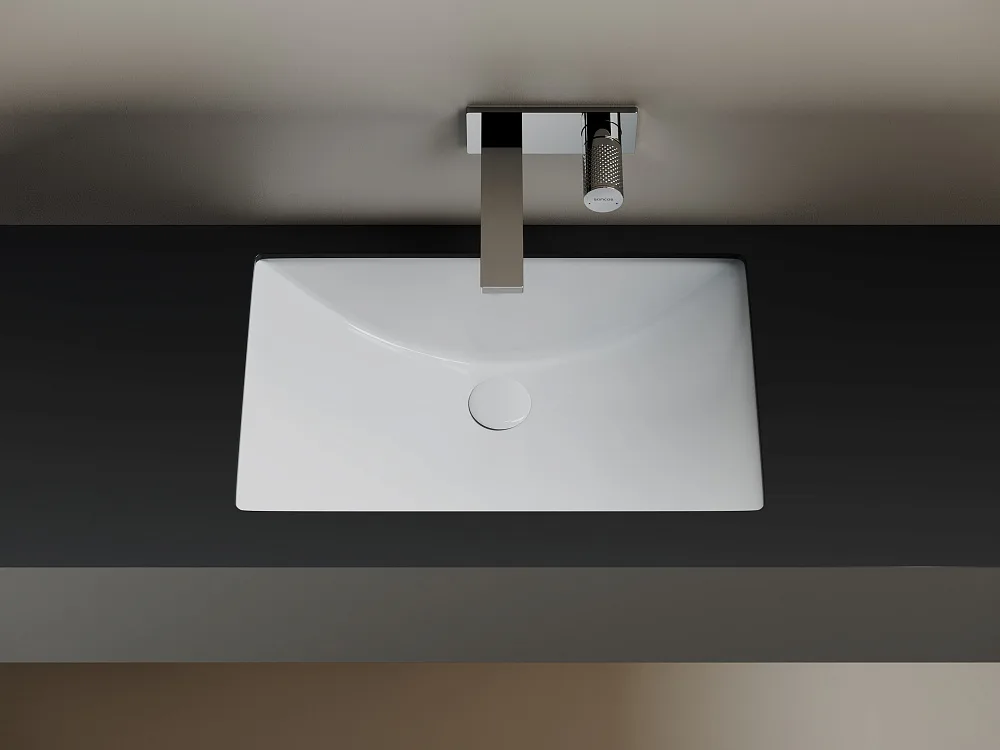 Встраиваемая раковина Ceramicanova Era CN6082 белый Sancos — официальный сайт