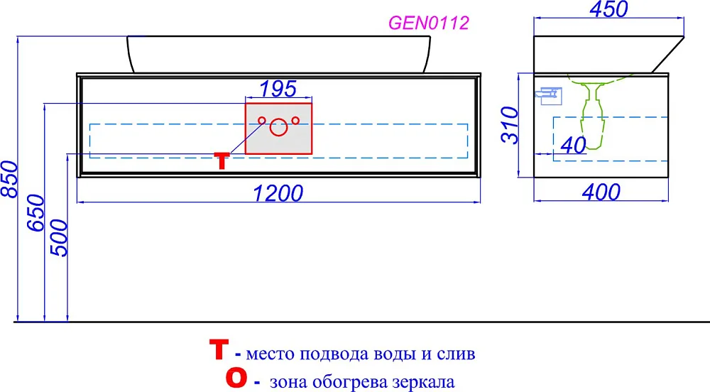 Тумба под раковину без столешницы Aqwella 5 stars Genesis 120 миллениум серый Sancos — официальный сайт