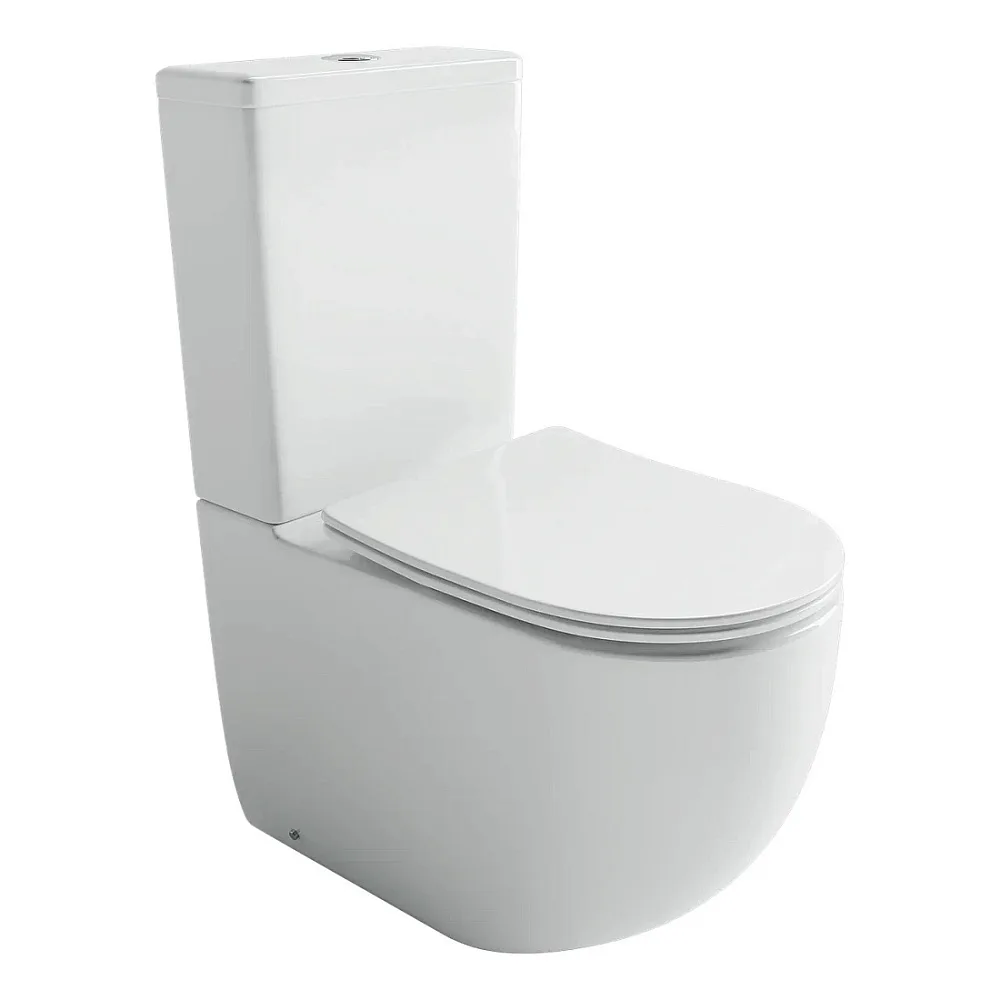 Чаша для унитаза-компакта Ceramicanova Metropol CN4001T-B Sancos — официальный сайт