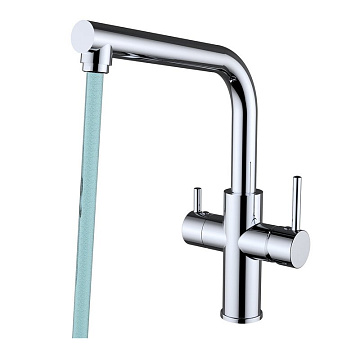 Смеситель для кухни Clever Metall Free Metall Free 61102, с выходом для питьевой воды