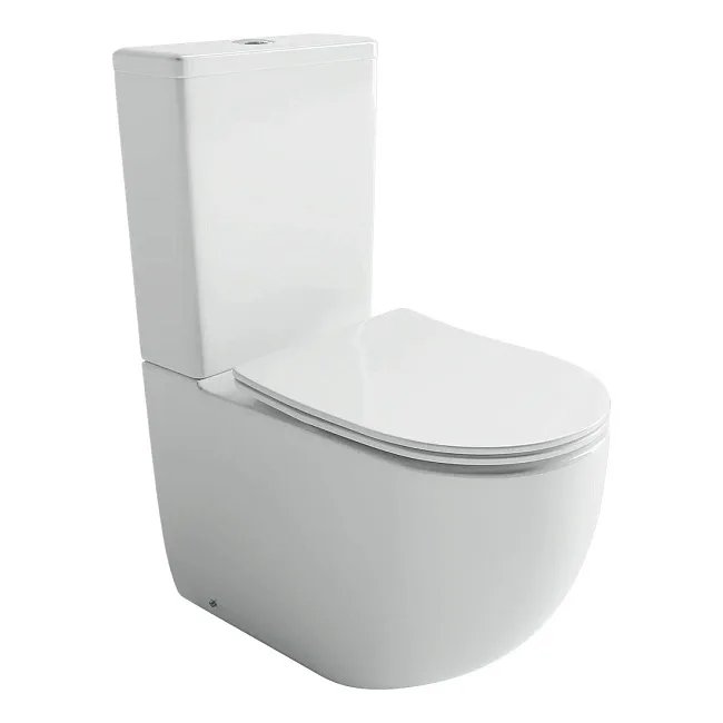 Чаша для унитаза-компакта Ceramicanova Metropol CN4001T-B Sancos — Оригинал