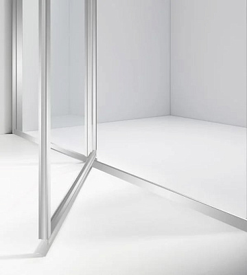 Душевой уголок Vincea Slim VSR-4SLP9012CL 120х90 см, профиль глянцевый хром, стекло прозрачное