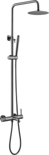 Душевая стойка Boheme Uno 468-SGM, shine gun metal