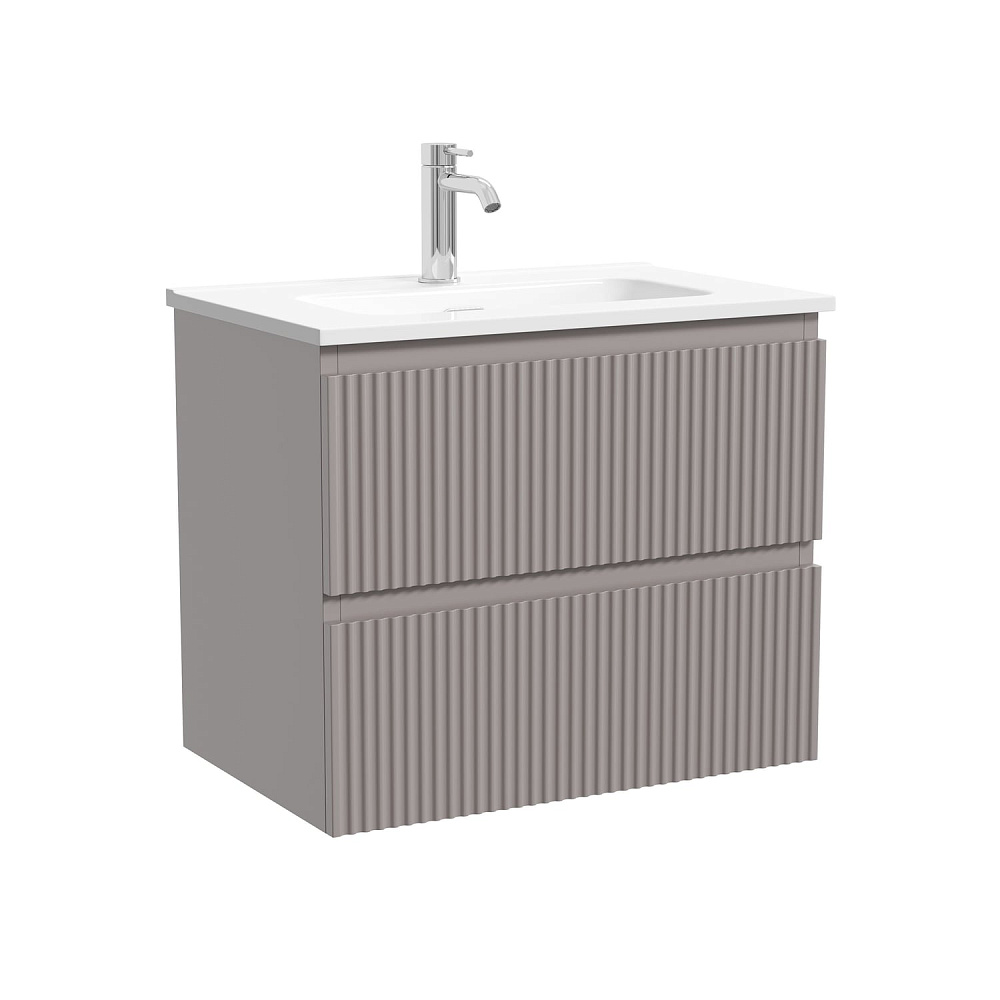 Тумба под раковину Sancos Snob R 60 подвесная Doha soft (пыльная роза), SNR60/39SM