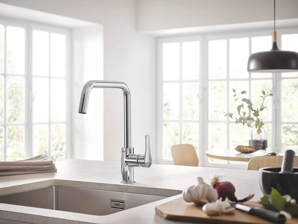 Смеситель для кухни Grohe Eurosmart 30567000 Sancos — официальный сайт