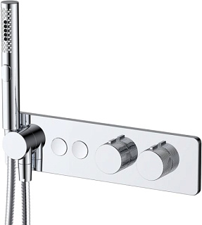 Встраиваемый смеситель для душа Allen Brau Liberty 5.33010-00 С ВНУТРЕННЕЙ ЧАСТЬЮ, хром