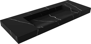 Раковина Armadi Art Flat Nero Marquina 120