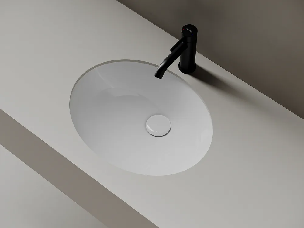 Встраиваемая раковина Ceramicanova Era CN15005 белый Sancos — официальный сайт