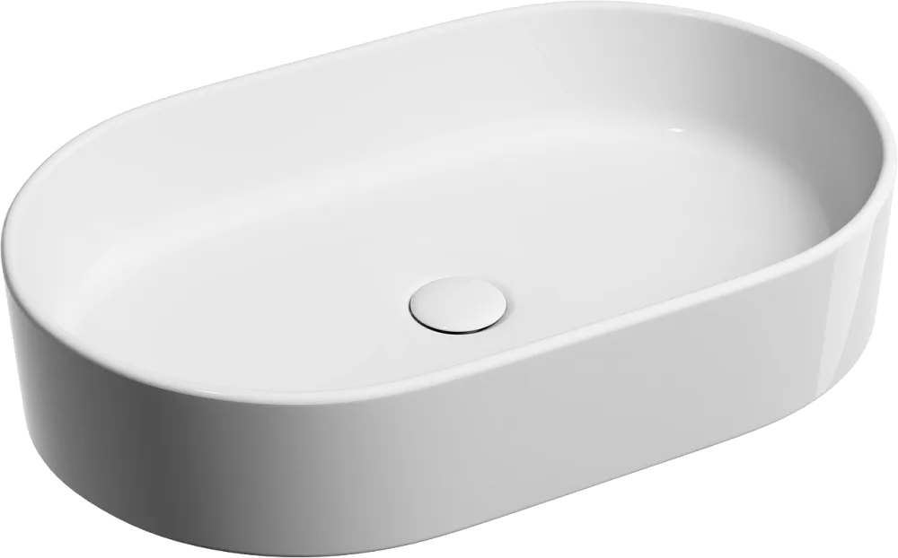 Накладная раковина Ceramicanova Element CN6048 белая Sancos — официальный сайт