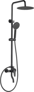 Душевая стойка Allen Brau Eclipse 5.E1007-31, с изливом черная