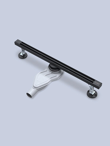 Душевой трап (лоток) AltroBagno Stella 071223 NeOp (60), матовый черный