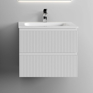 Тумба с раковиной Sancos Snob T 60 см, bianco