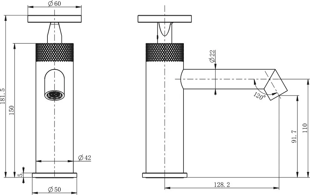 Смеситель для раковины Wonzon & Woghand WW-H1065-CR хром Sancos — официальный сайт