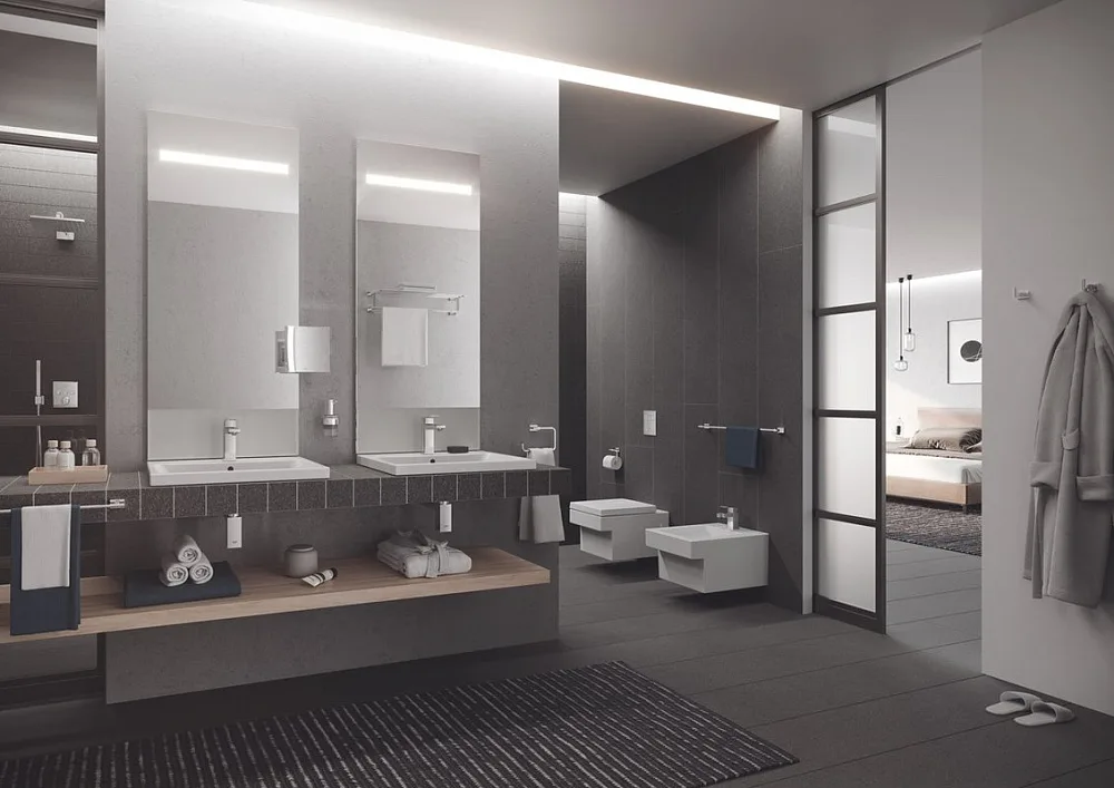 Крышка-сиденье Grohe Cube Ceramic 39488000 с микролифтом Sancos — официальный сайт