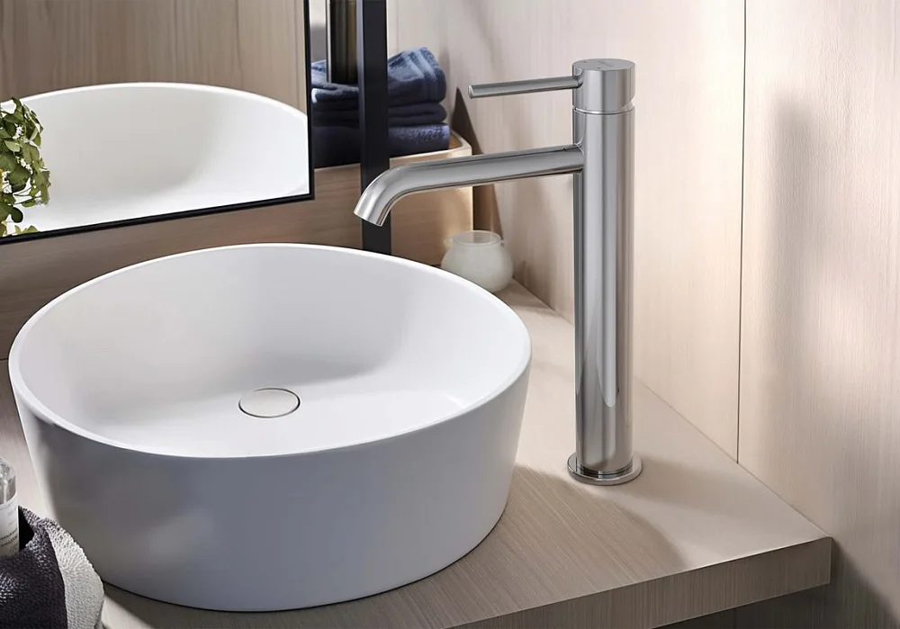 Смеситель для раковины AQUATEK Европа AQ1304CR хром Sancos — официальный сайт