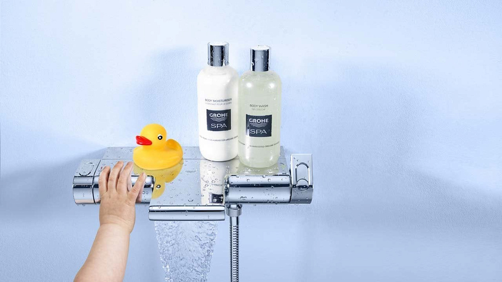 Термостатический смеситель Grohe Grohtherm 2000 New 34174001, для ванны с душем