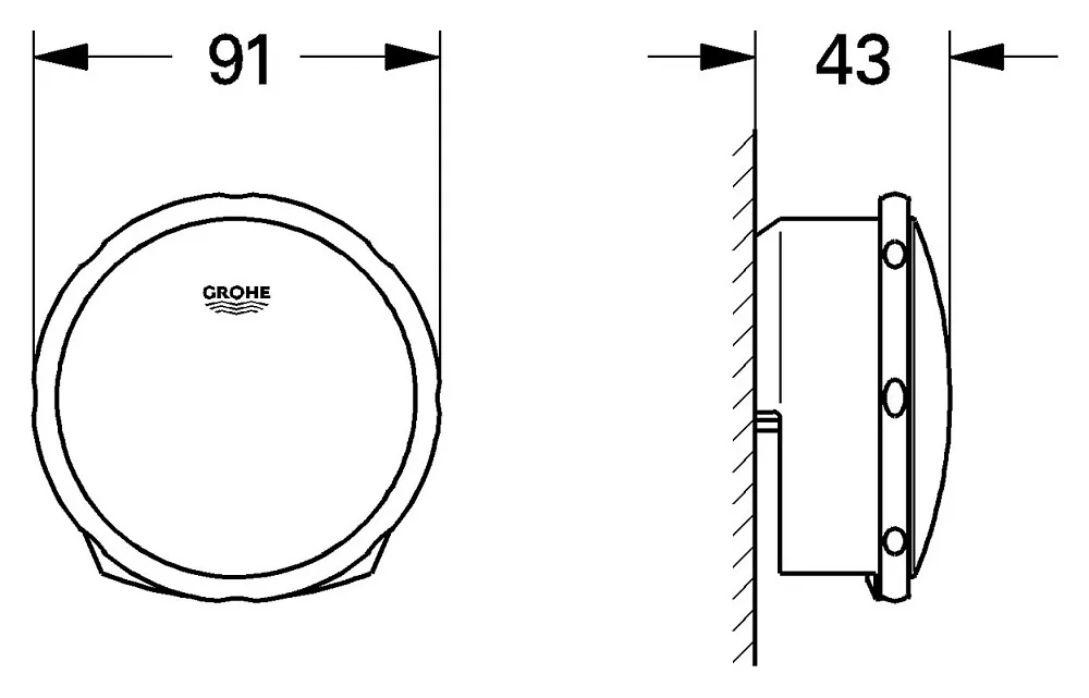 Слив-перелив Grohe Talento fill 28990000 + 19952000 Sancos — официальный сайт