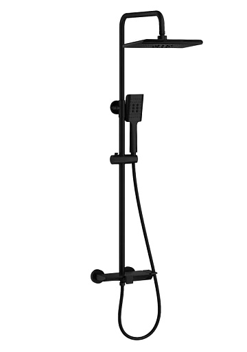 Душевая стойка Wonzon & Woghand WW-AE33110-MB, матовая черная