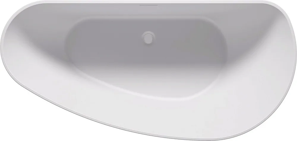 Ванна из искусственного камня Riho Granada B120001105 L 170x80 см, левая, отдельностоящая, матовая б Sancos — официальный сайт