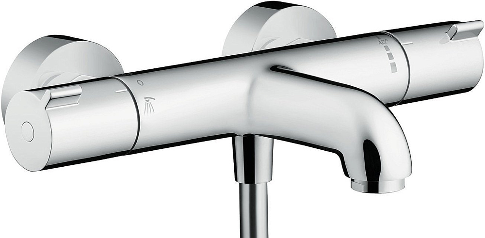 Термостатический смеситель Hansgrohe Ecostat 1001 CL ВМ 13201000, + Душевой гарнитур Hansgrohe Croma
