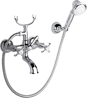 Смеситель для ванны с душем Paini Ornellaia 87CR105