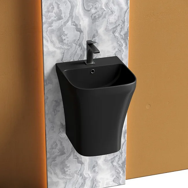 Раковина Ceramicanova Dion CN6067MB черная матовая Sancos — Оригинал