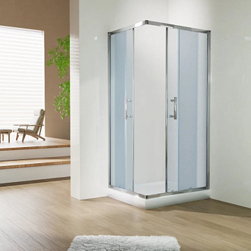 Душевой уголок Esbano ESR-8022C 100x80, с поддоном