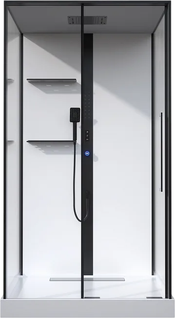 Душевая кабина Black&White Galaxy G8038, 900х1150х2150, с низким поддоном Sancos — Оригинал