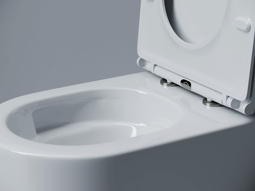 Унитаз подвесной Ceramicanova Voga CN4012T белый 