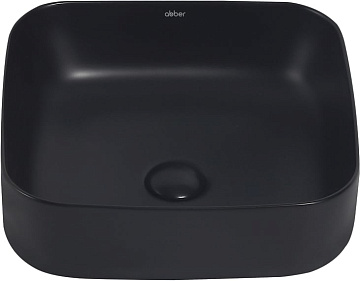 Накладная раковина Abber Rechteck AC2211MB матовая черная