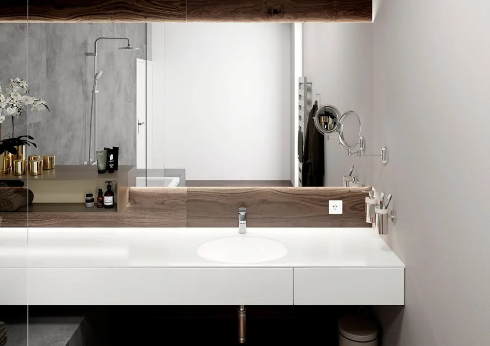 Смеситель для раковины Hansgrohe Vernis Blend 71580000 хром Sancos — официальный сайт
