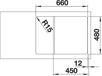Мойка кухонная Blanco Zia 45 S Compact 524730 кофе