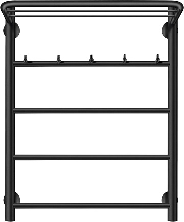 Полотенцесушитель электрический Secado Триада 1 КСП 60x50, черный, R