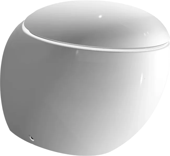 Чаша для унитаза приставного Laufen Alessi one Alessi One 2197.1.400.000.1 Sancos — Оригинал