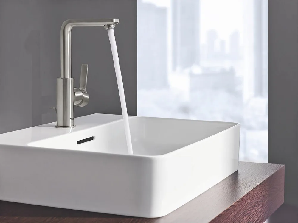 Смеситель для раковины Grohe Lineare New 23296DC1 Sancos — официальный сайт