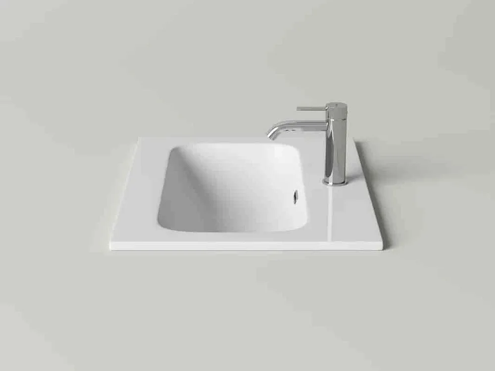 Мебельная раковина Ceramicanova Lucia CN6095, белая