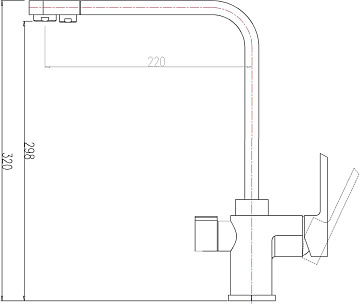 Смеситель для кухни Zorg Clean Water ZR 334 YF кварц