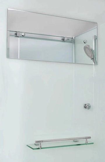 Душевая кабина DTO D09 90х90, профиль хром, стекло матовое